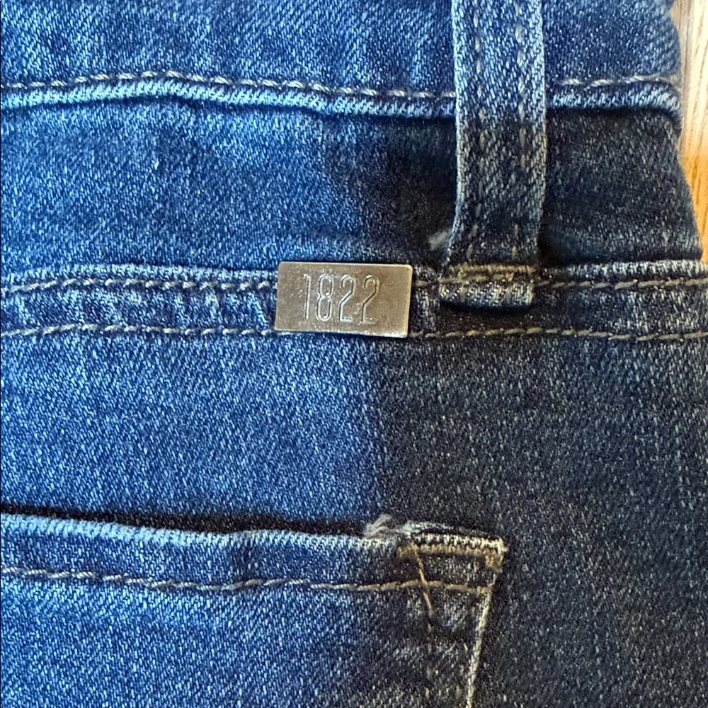 1822 Denim Dark Blue Skinny Jeans - Picture 5 of 7